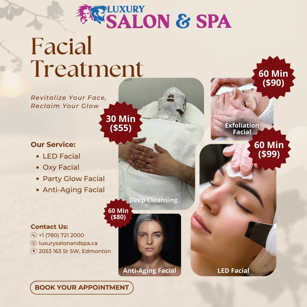 Best Facial Treatments in Edmonton